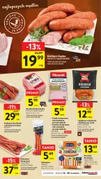 Gazetka promocyjna Intermarche - Gazetka Intermarche - Gazetka - ważna od 20.09 do 20.09.2023 - strona 19 - produkty: Kurczak, Krakus, Ser, Szynka wieprzowa, Parówki, Madej Wróbel, Szynka konserwowa, Szynka, Tarczyński, Schab wieprzowy, Morliny, Kabanos, Kiełbasa, Olewnik, Kiełbasa śląska