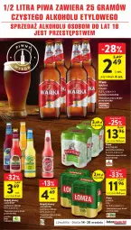 Gazetka promocyjna Intermarche - Gazetka Intermarche - Gazetka - ważna od 20.09 do 20.09.2023 - strona 33 - produkty: Piwo, Somersby, Kasztelan, Warka, Napój