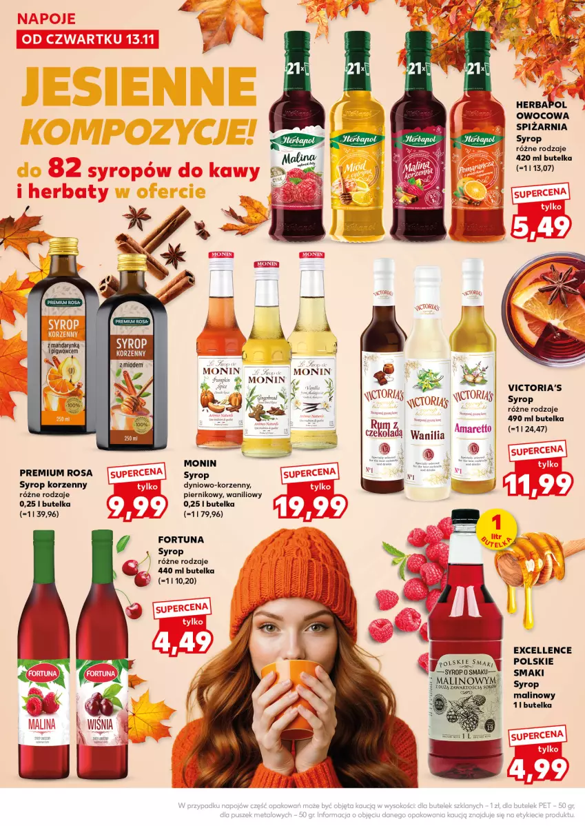 Gazetka promocyjna Kaufland - Mocny Start - ważna 17.11 do 19.11.2025 - strona 20 - produkty: Fortuna, Herbapol, Piernik, Sok, Syrop