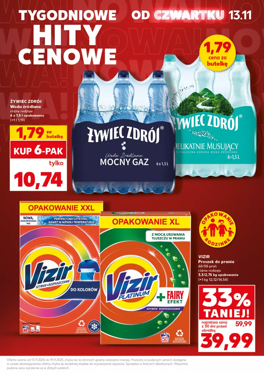 Gazetka promocyjna Kaufland - Mocny Start - ważna 17.11 do 19.11.2025 - strona 7 - produkty: Fa, LANA, Vizir, Woda