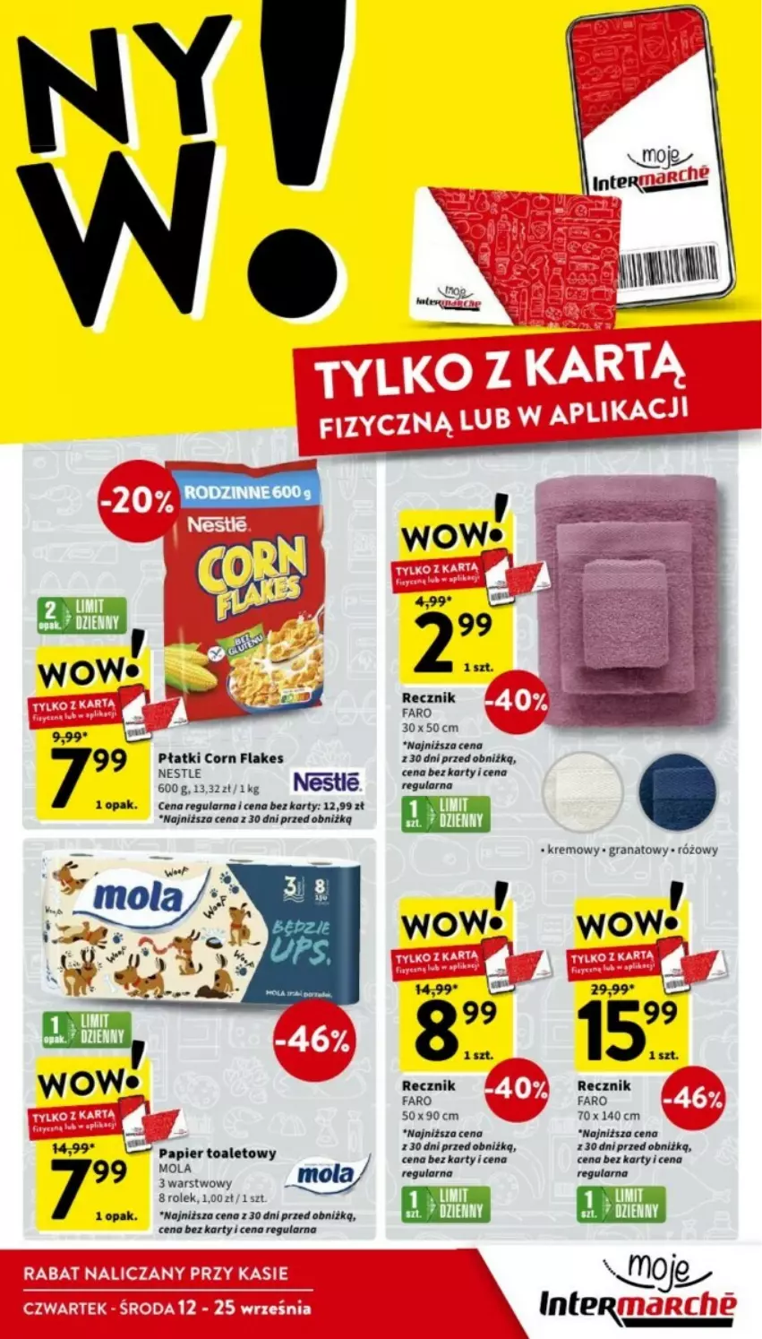 Gazetka promocyjna Intermarche - ważna 16.09 do 18.09.2024 - strona 6 - produkty: Corn flakes, Fa, Gra, Granat, Mola, Papier, Papier toaletowy