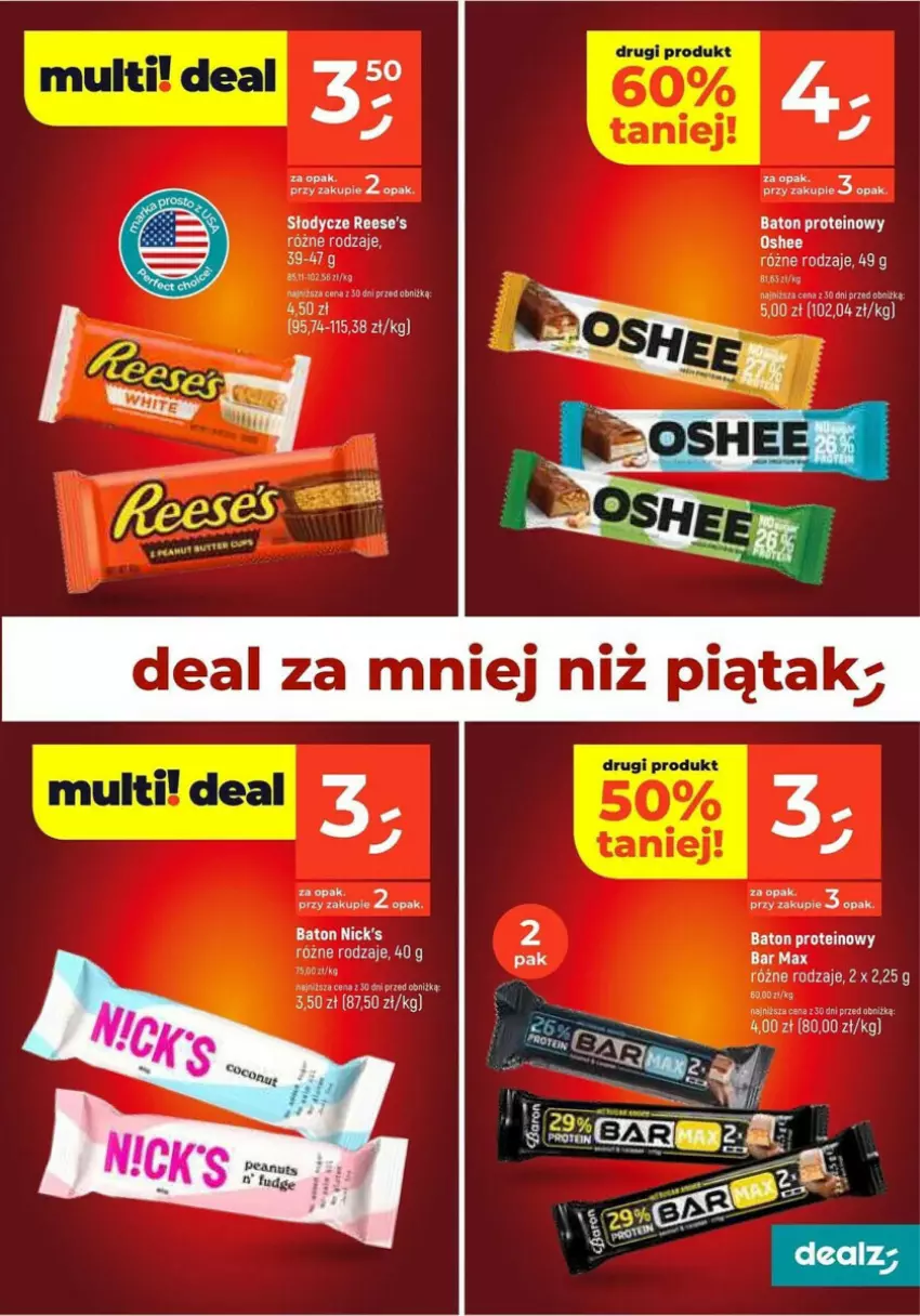 Gazetka promocyjna Dealz - ważna 02.01 do 08.01.2025 - strona 19 - produkty: Baton, Oshee