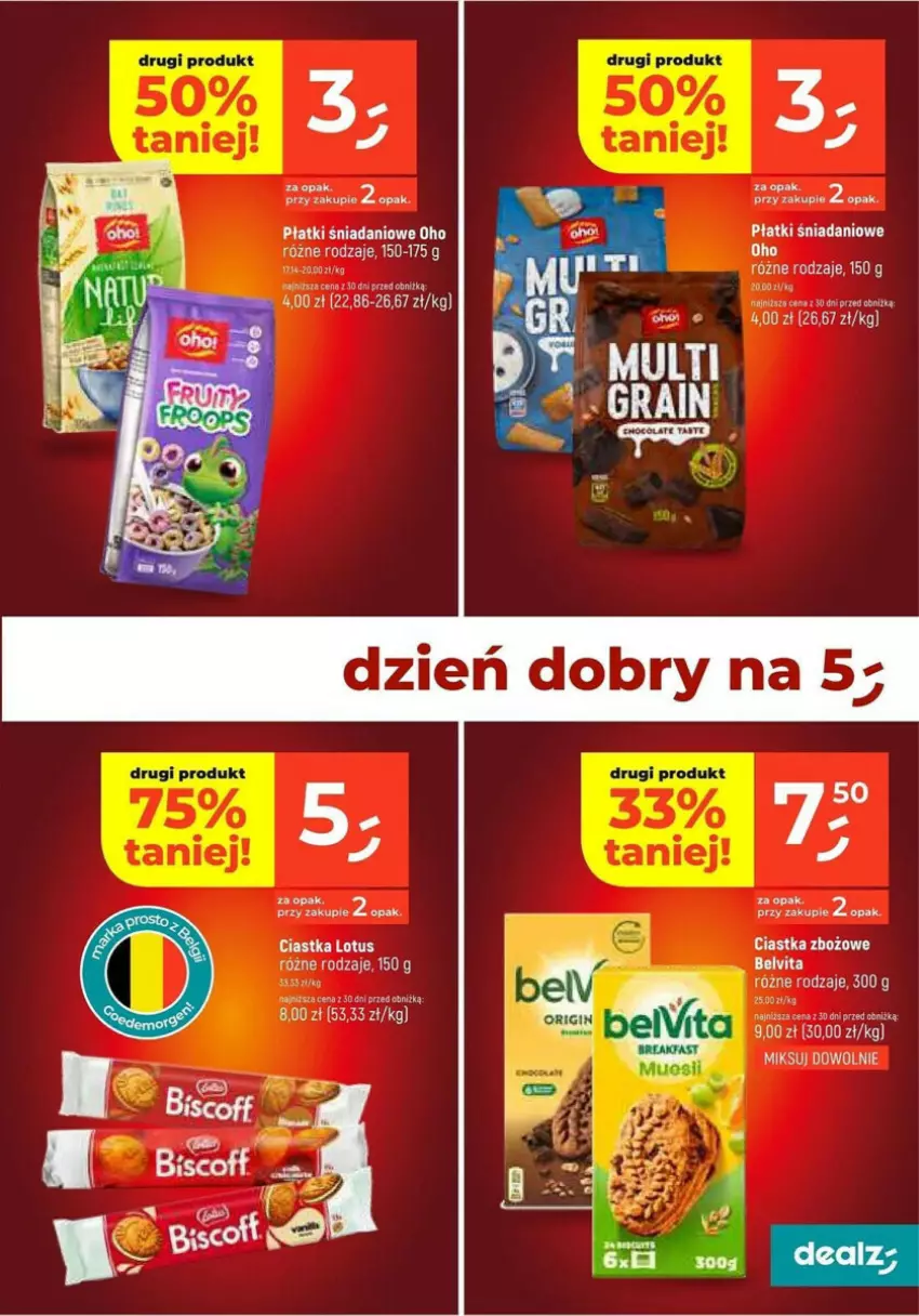 Gazetka promocyjna Dealz - ważna 02.01 do 08.01.2025 - strona 25 - produkty: BelVita, Ciastka, Danio, Fa, LG