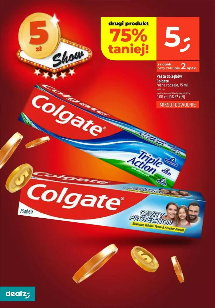 Gazetka promocyjna Dealz - ważna 02.01 do 08.01.2025 - strona 6 - produkty: Colgate, Fa, LG, Pasta do zębów