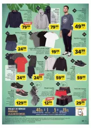 Gazetka promocyjna Carrefour - Gazetka - ważna od 23.09 do 23.09.2023 - strona 16 - produkty: Top, Ser, Por, Buty, Szorty, Bermudy, Klej, T-shirt, Dres, Sport, Spodnie, Bluza, Spodnie dresowe, Bokserki