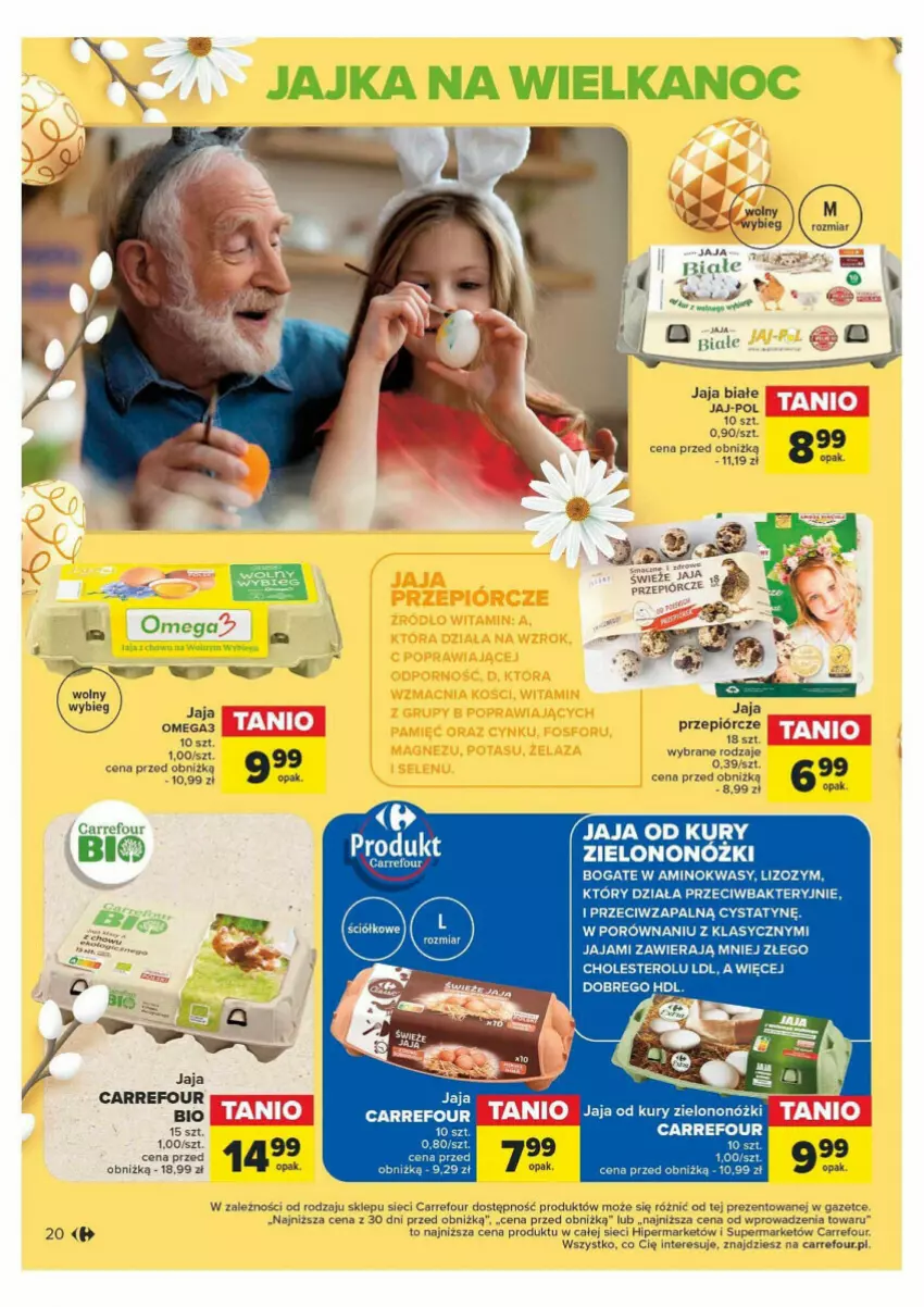 Gazetka promocyjna Carrefour - ważna 18.03 do 24.03.2024 - strona 13 - produkty: Jaja, Por