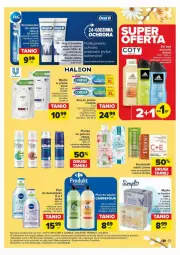 Gazetka promocyjna Carrefour - Gazetka - ważna od 24.03 do 24.03.2024 - strona 27 - produkty: Płyn do kąpieli, Mydło w płynie, Corega, Klej, Dove, Leon, Mydło, Lirene, Nivea, Szczoteczka