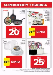 Gazetka promocyjna Carrefour - Gazetka - ważna od 24.03 do 24.03.2024 - strona 34 - produkty: Tefal, Talerz, Patelnia, Fa