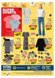 Gazetka promocyjna Carrefour - Gazetka - ważna od 24.03 do 24.03.2024 - strona 39 - produkty: Leon, Baleriny, Moda, Spodnie, Sukienka, Tunika