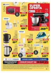 Gazetka promocyjna Carrefour - Gazetka - ważna od 24.03 do 24.03.2024 - strona 42 - produkty: Odkurzacz, Top, Sok, Por, NBA, Blender, Maszynka do mielenia, Czajnik, Kosz, Szynka, Tefal, Szatkownica, Maszynka, Figi, Zelmer, Fa