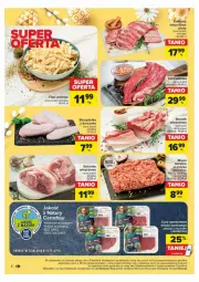 Gazetka promocyjna Carrefour - Gazetka - ważna od 24.03 do 24.03.2024 - strona 52 - produkty: Kurczak, Golonka z indyka, Kret, Boczek, Flaki, Flaki wołowe, Mięso