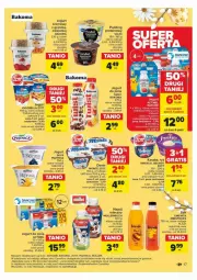 Gazetka promocyjna Carrefour - Gazetka - ważna od 24.03 do 24.03.2024 - strona 9 - produkty: Belriso, Sok, Gra, Danone, Piątnica, Zott, Bell, Jogurt, Smakija, Kosz, Actimel, Pudding, Bakoma, Bella, Jogobella, Napój, Monte