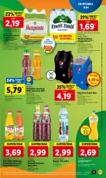 Gazetka promocyjna Lidl - GAZETKA - Gazetka - ważna od 12.04 do 12.04.2023 - strona 35 - produkty: Sok, Mus, Pepsi max, Lemoniada, Ice tea, LANA, Pepsi, Fortuna, Muszynianka, Smoothie, Limonka, Aronia, Kubuś Waterrr, Woda mineralna, Kubuś, Woda, Herbata, Mango, Napój, Mięta, Magnez