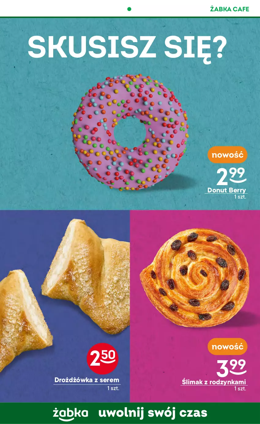 Gazetka promocyjna Żabka - ważna 26.04 do 09.05.2023 - strona 40 - produkty: Donut, Ser