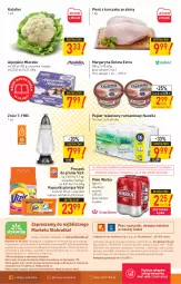 Gazetka promocyjna Stokrotka - Market - Gazetka - ważna od 13.10 do 13.10.2021 - strona 12 - produkty: Piwa, Piwo, Kurczak, Kalafior, Ser, Rum, Gra, Telefon, Papier, Proszek do prania, Szal, Karp, Kosz, O nas, Warka, Papier toaletowy, Vizir, Mleczko, Margaryna, Znicz, Delma, Wagi