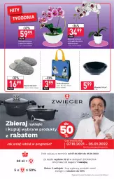 Gazetka promocyjna Stokrotka - Market - Gazetka - ważna od 13.10 do 13.10.2021 - strona 7 - produkty: Kapcie, Miseczka, Storczyk, Torba