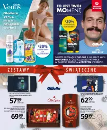 Gazetka promocyjna Selgros - Oferta spożywcza - Gazetka - ważna od 24.11 do 24.11.2021 - strona 29 - produkty: Gillette Venus, Old Spice, Karp, Woda po goleniu, Skarpetki, Venus, Szynka, Gillette, Maszynka, Woda, Kosmetyczka