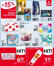 Gazetka promocyjna Selgros - Oferta spożywcza - Gazetka - ważna od 24.11 do 24.11.2021 - strona 33 - produkty: Rum, Gin, Papier, Papier toaletowy, Ręcznik, Rolki, Płatki kosmetyczne, Foxy, Felix