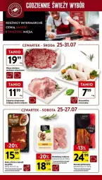 Gazetka promocyjna Intermarche - Gazetka - ważna od 31.07 do 31.07.2024 - strona 2 - produkty: Medaliony indycze, Kurczak, Mięso mielone, Stek, Lion, Boczek, Grill, Mięso