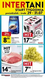 Gazetka promocyjna Intermarche - Gazetka - ważna od 31.07 do 31.07.2024 - strona 35 - produkty: Szynka wieprzowa, Kawa mielona, Kawa, Szynka, Prima, Wino, Mleko