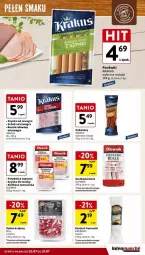 Gazetka promocyjna Intermarche - Gazetka - ważna od 31.07 do 31.07.2024 - strona 5 - produkty: Polędwica, Krakus, Gra, Bell, Beko, Parówki, Pasztet, Szynka, Kiełbaski białe, Boczek, Kabanos, Kiełbasa, Olewnik