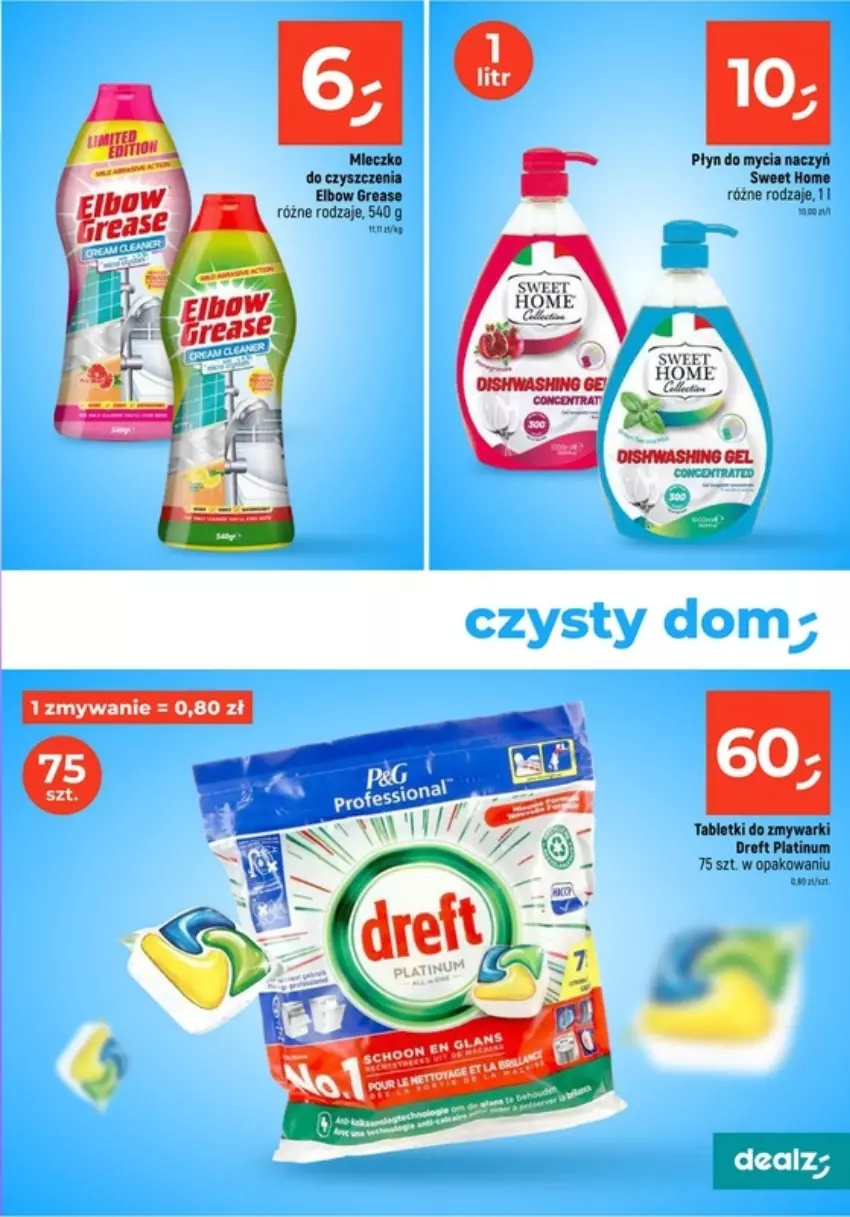 Gazetka promocyjna Dealz - ważna 30.10 do 06.11.2024 - strona 14 - produkty: Do mycia naczyń, Mleczko, Płyn do mycia, Płyn do mycia naczyń, Zmywarki