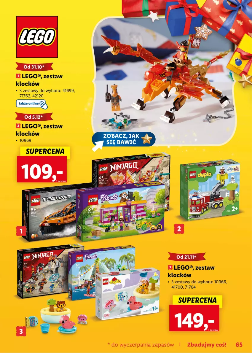 Gazetka promocyjna Lidl - KATALOG ZABAWKI - ważna 07.11.2022 do 06.01.2023 - strona 65 - produkty: LEGO