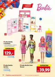 Gazetka promocyjna Lidl - KATALOG ZABAWKI - Gazetka - ważna od 06.01 do 06.01.2023 - strona 36 - produkty: Barbie, Lalka