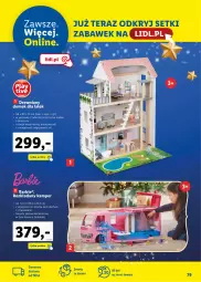 Gazetka promocyjna Lidl - KATALOG ZABAWKI - Gazetka - ważna od 06.01 do 06.01.2023 - strona 79 - produkty: Tera