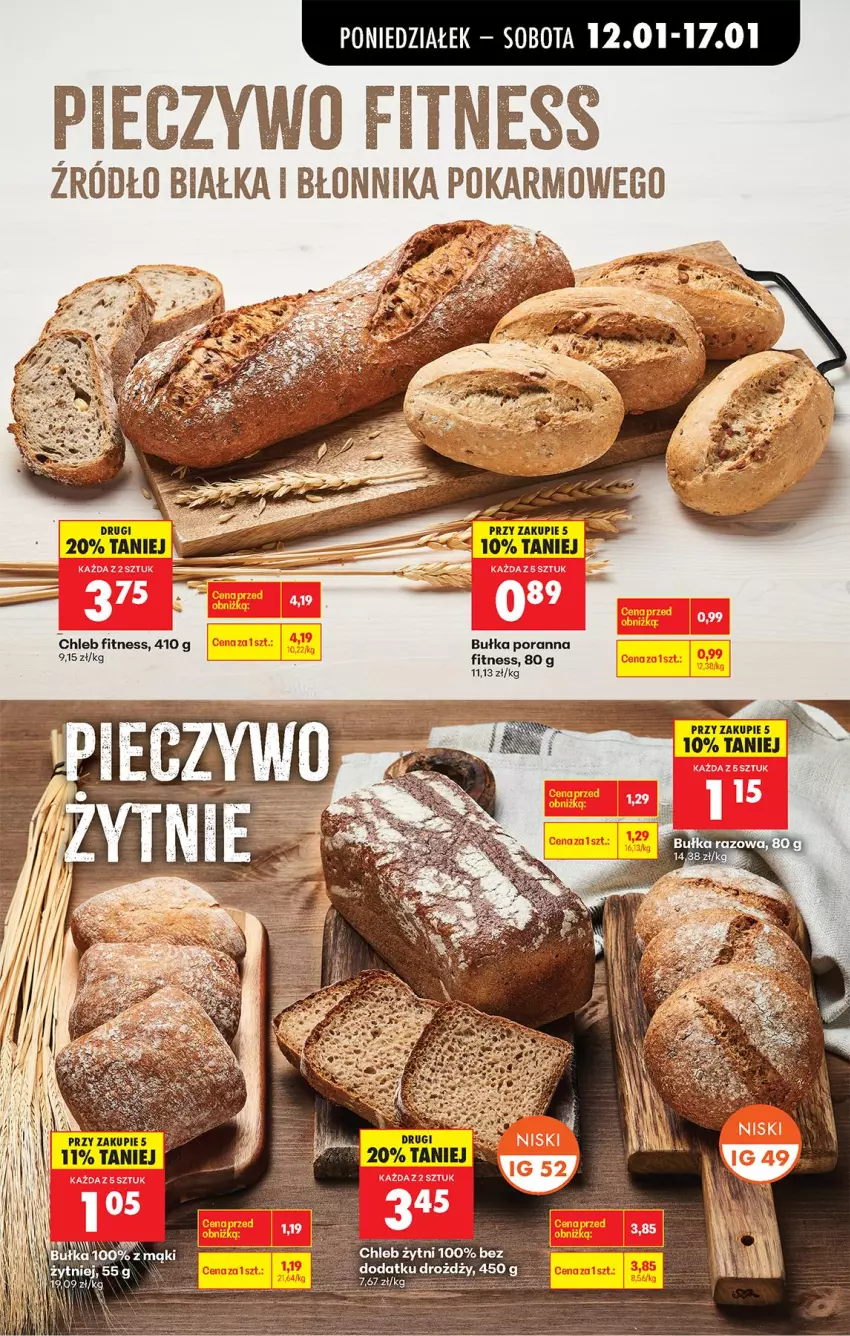 Gazetka promocyjna Biedronka - Gazetka - ważna 12.01 do 19.01.2026 - strona 39 - produkty: Bułka, Chleb, Por