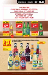 Gazetka promocyjna Biedronka - Gazetka - Gazetka - ważna od 19.01 do 19.01.2026 - strona 63 - produkty: Piwa, Piwo, Por, Gin, Somersby, Heineken, Desperados