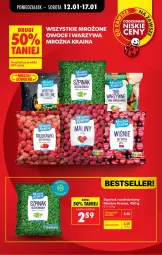 Gazetka promocyjna Biedronka - Gazetka - Gazetka - ważna od 19.01 do 19.01.2026 - strona 9 - produkty: Warzywa, Owoce, Szpinak, LG