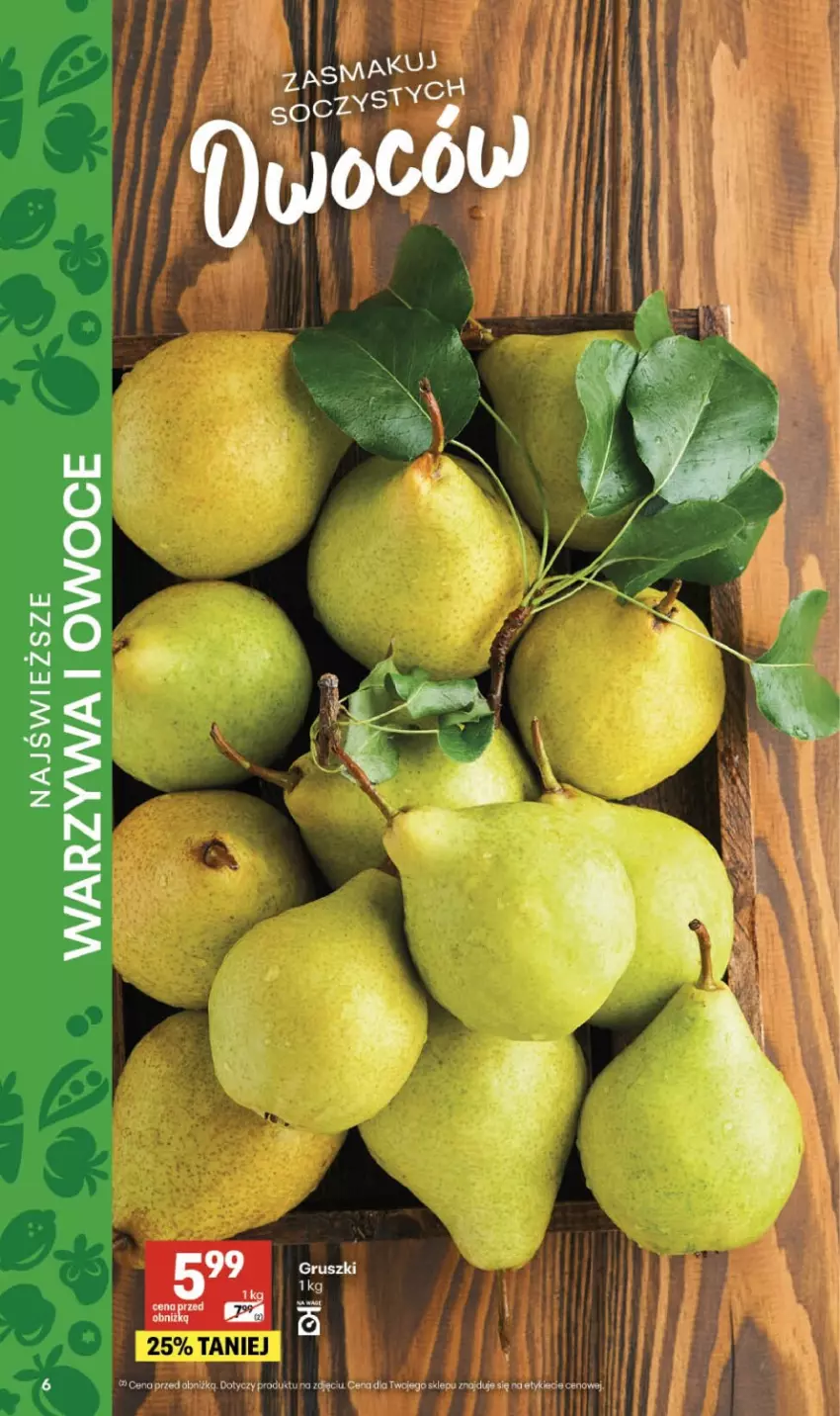 Gazetka promocyjna Delikatesy Centrum - Franczyza DC09 Czwartek - ważna 26.02 do 04.03.2026 - strona 6 - produkty: Owoce, Warzywa, Warzywa i owoce