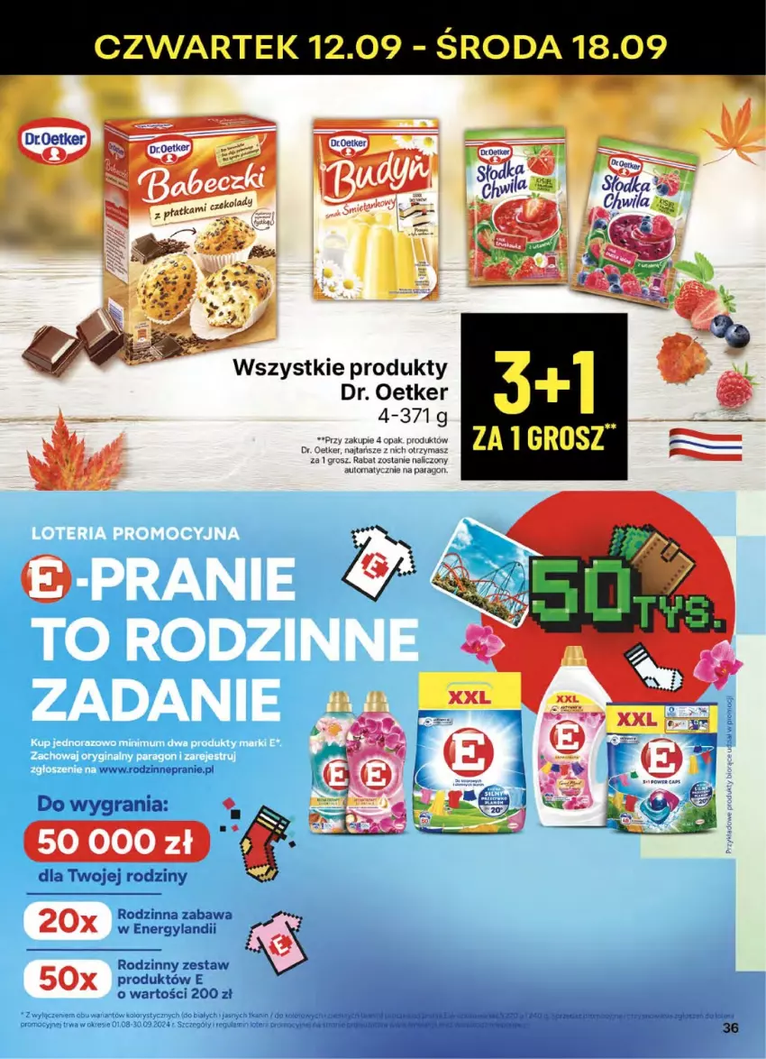 Gazetka promocyjna Delikatesy Centrum - NOWA GAZETKA Delikatesy Centrum od 12 września! 12-18.09.2024 - ważna 12.09 do 18.09.2024 - strona 36 - produkty: Dr. Oetker, Gra