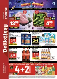 Gazetka promocyjna Delikatesy Centrum - NOWA GAZETKA Delikatesy Centrum od 12 września! 12-18.09.2024 - Gazetka - ważna od 18.09 do 18.09.2024 - strona 1 - produkty: Piwo, Ser, Rum, Twaróg, Rama, Jogurt, Parówki, Coca-Cola, Morliny, Napój, Orka, Berlinki, Kefir, Fa