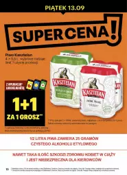 Gazetka promocyjna Delikatesy Centrum - NOWA GAZETKA Delikatesy Centrum od 12 września! 12-18.09.2024 - Gazetka - ważna od 18.09 do 18.09.2024 - strona 13 - produkty: Piwa, Piwo, Rum, Kasztelan