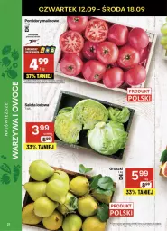 Gazetka promocyjna Delikatesy Centrum - NOWA GAZETKA Delikatesy Centrum od 12 września! 12-18.09.2024 - Gazetka - ważna od 18.09 do 18.09.2024 - strona 21 - produkty: Warzywa, Rum, Sałata lodowa, Warzywa i owoce, Sałat, Gruszki, Owoce, Wagi, Pomidory