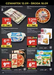 Gazetka promocyjna Delikatesy Centrum - NOWA GAZETKA Delikatesy Centrum od 12 września! 12-18.09.2024 - Gazetka - ważna od 18.09 do 18.09.2024 - strona 25 - produkty: Frosta, Sos, Mus, Koc, Kuchnia, Stek, Tran, Pizza, Hortex