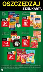 Gazetka promocyjna Delikatesy Centrum - Dyskontowe ceny w Delikatesach Centrum - Gazetka - ważna od 15.11 do 15.11.2023 - strona 24 - produkty: Lubella, Makaron, Krakus, Rum, Bell, Parówki, Chipsy, Dżem, Dr. Oetker, Crunchips, Bella, Mobil