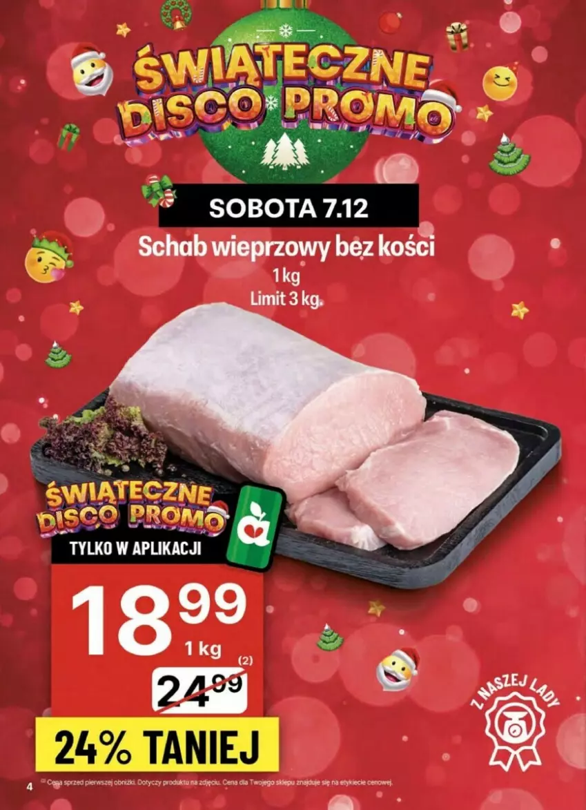 Gazetka promocyjna Delikatesy Centrum - ważna 05.12 do 11.12.2024 - strona 34 - produkty: Schab wieprzowy