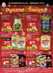 Gazetka promocyjna Delikatesy Centrum - Gazetka - ważna od 11.12 do 11.12.2024 - strona 36 - produkty: Pierogi, Ser, Ogórki konserwowe, Kapustą
