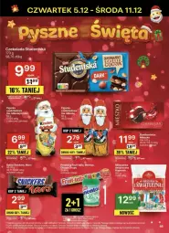 Gazetka promocyjna Delikatesy Centrum - Gazetka - ważna od 11.12 do 11.12.2024 - strona 41 - produkty: Snickers, Czekolada, Mars