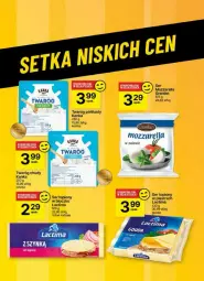 Gazetka promocyjna Delikatesy Centrum - Gazetka - ważna od 11.12 do 11.12.2024 - strona 47 - produkty: Mozzarella, Ser topiony, Top, Ser, Gra, Twaróg, Twaróg chudy