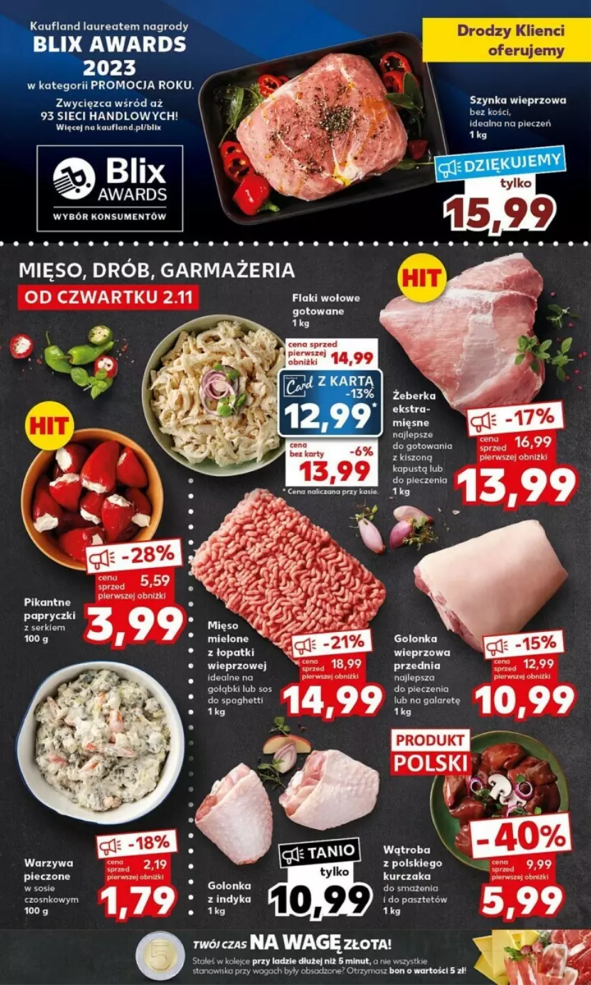 Gazetka promocyjna Kaufland - ważna 06.11 do 07.11.2023 - strona 6 - produkty: Drób, Kurczak, Mięso, Waga