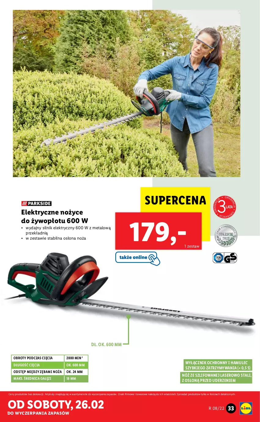 Gazetka promocyjna Lidl - GAZETKA - ważna 21.02 do 26.02.2022 - strona 37 - produkty: Mule, Noż, Nożyce, Ser