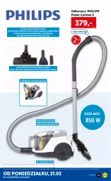 Gazetka promocyjna Lidl - GAZETKA - Gazetka - ważna od 26.02 do 26.02.2022 - strona 13 - produkty: Odkurzacz, Sok, Philips, Szczotka, Pojemnik