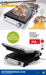 Gazetka promocyjna Lidl - GAZETKA - Gazetka - ważna od 26.02 do 26.02.2022 - strona 17 - produkty: Sok, Grill kontaktowy, Termos, Pojemnik, Grill
