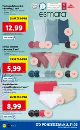 Gazetka promocyjna Lidl - GAZETKA - Gazetka - ważna od 26.02 do 26.02.2022 - strona 8 - produkty: Sok, Stringi, Majtki, Kosz