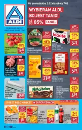 Gazetka promocyjna Aldi - Pełna oferta - Gazetka - ważna od 07.02 do 07.02.2026 - strona 1 - produkty: Kurczak, Ciastka, Ser, Gra, Mięsne specjały, Kawa mielona, Kawa, Szynka, Czekolada, Fanta, Deser, Frytki, Sprite, Masło, Pomidory, Fa