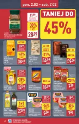Gazetka promocyjna Aldi - Pełna oferta - Gazetka - ważna od 07.02 do 07.02.2026 - strona 14 - produkty: Sałatka, Kawa rozpuszczalna, Top, Sos, Gin, Gra, Rio Mare, Kawa ziarnista, Kuskus, Bell, Kawa, Sałat, Pulpety, Miód, Tuńczyk, Oliwa z oliwek, Bella, Pudliszki, Jacobs, Danie gotowe, Fa, Oliwa
